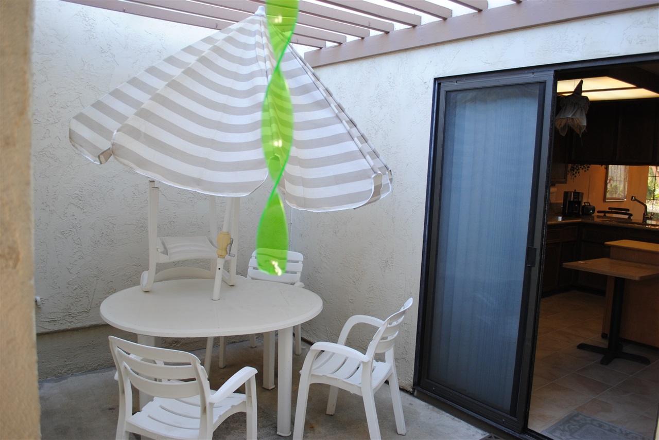 6343 Rancho Mission Road, Unit 2 San Diego, CA 92108 - Photo 13 of 24 Patio ( private ) off kitchen. Good size area.