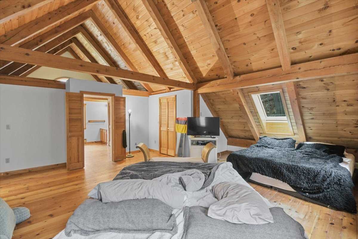 121 Cornwall Hill Road Patterson, NY 12563 - Photo 23 of 37 a spacious bedroom with a bed a couch and wooden floor