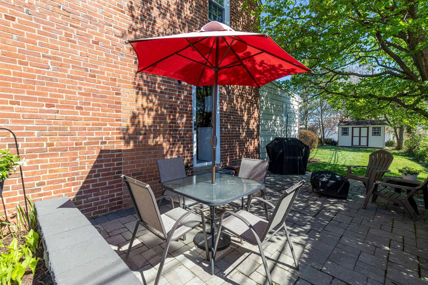 315 Edgemore Road Secane, PA 19018 - Photo 26 of 35 Charming patio off of the kitchen.