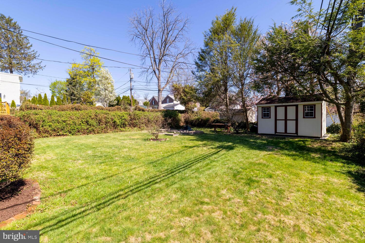315 Edgemore Road Secane, PA 19018 - Photo 29 of 35 Spacious backyard with garden shed.
