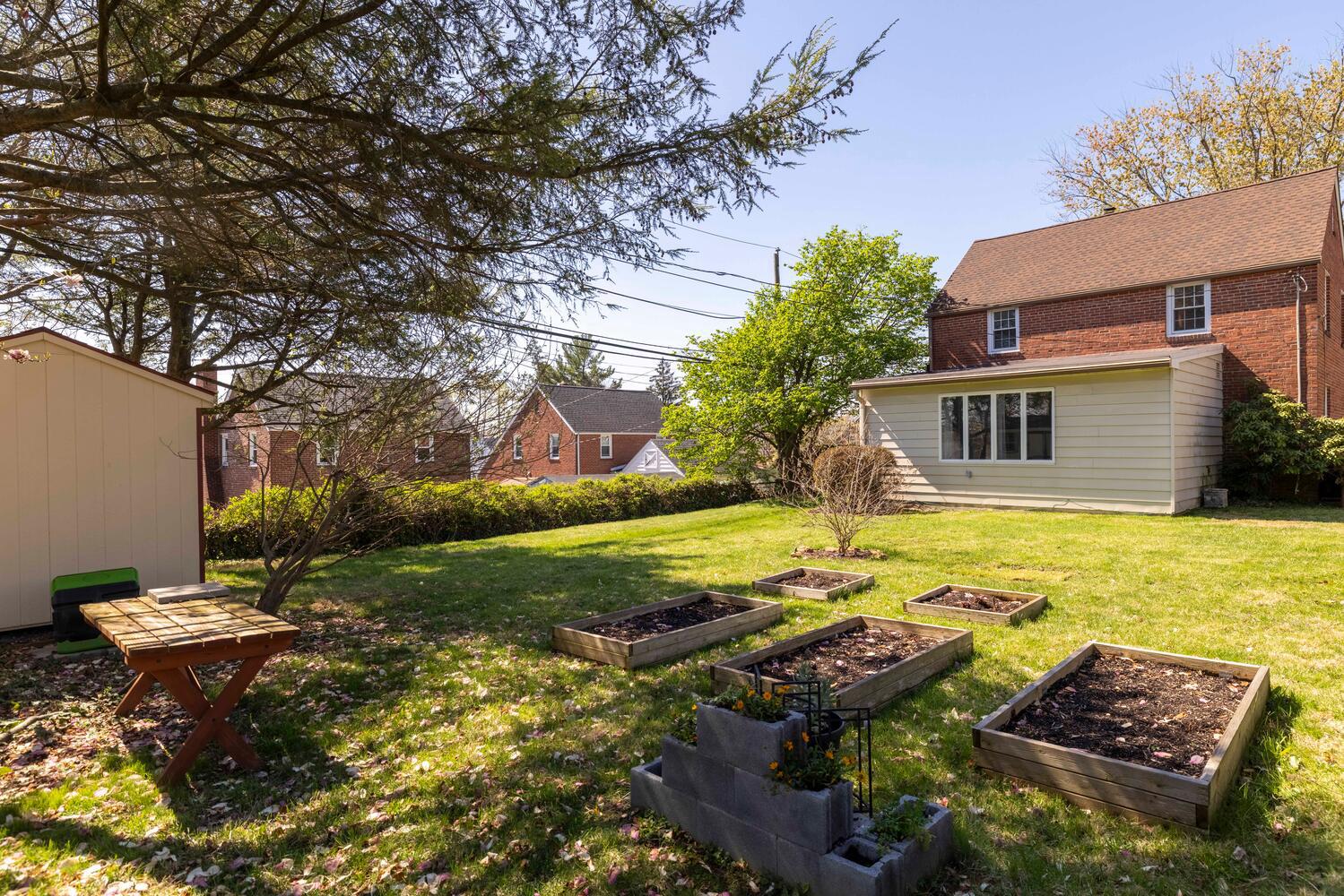 315 Edgemore Road Secane, PA 19018 - Photo 31 of 35 Garden beds in the yard.