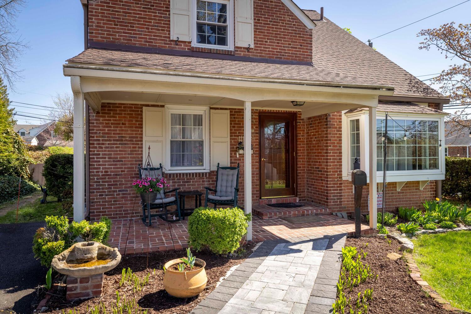 315 Edgemore Road Secane, PA 19018 - Photo 34 of 35 Charming brick entrance and front porch.