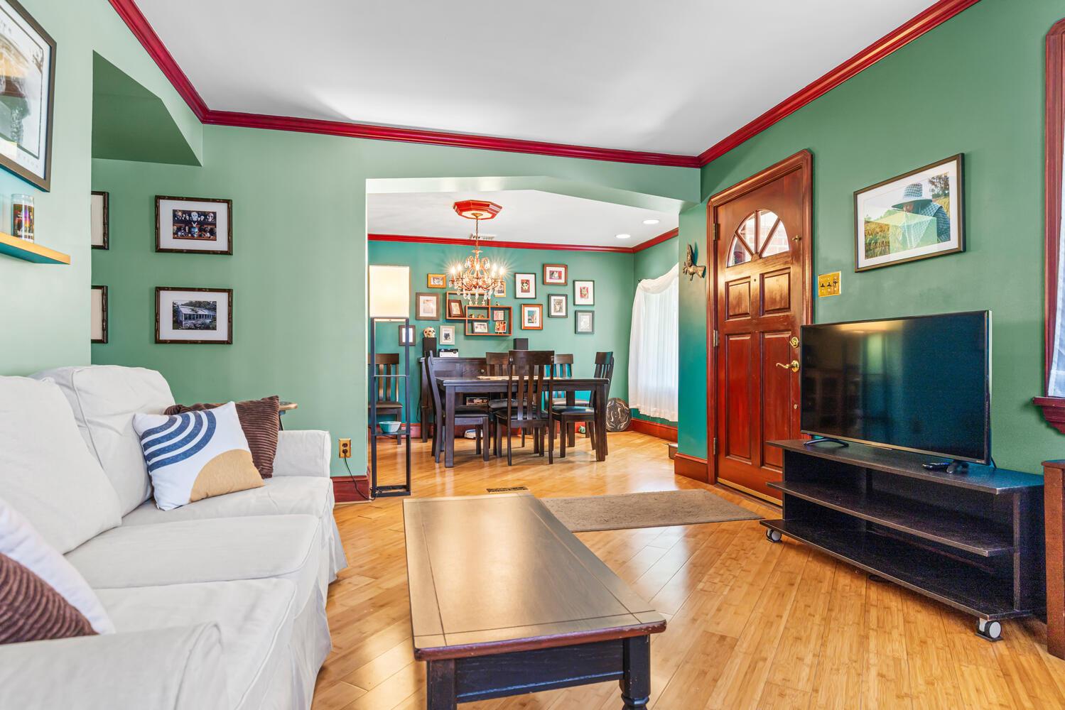 315 Edgemore Road Secane, PA 19018 - Photo 5 of 35 Bamboo flooring throughout the first floor.