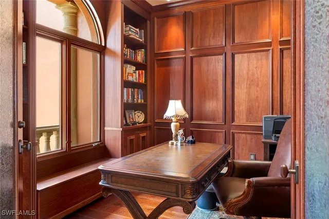 a room with furniture and window