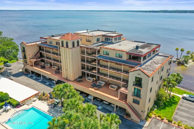 a view of stairs and flowers