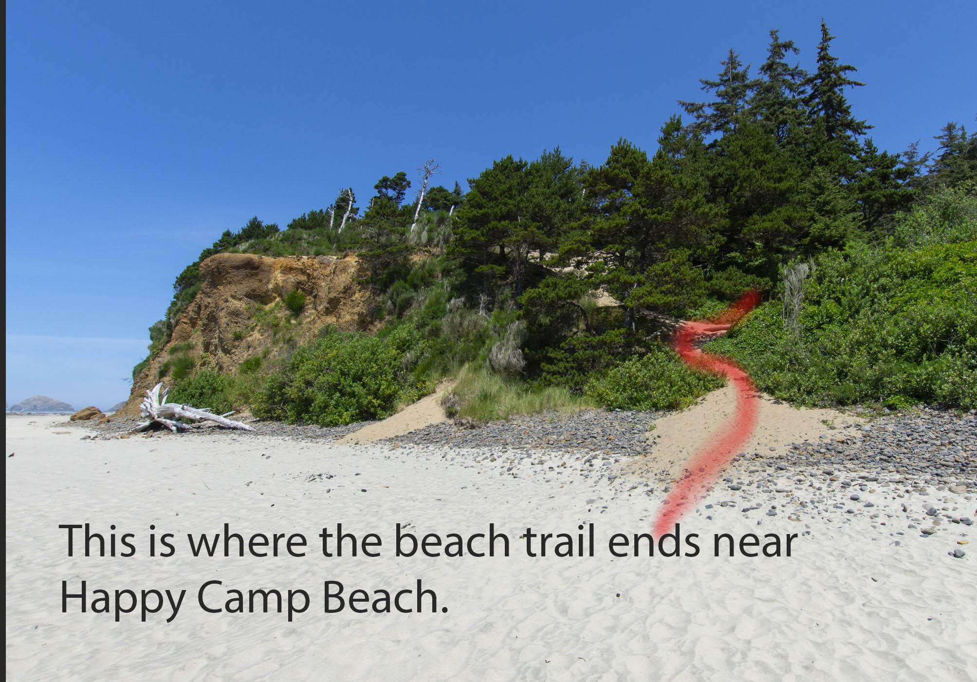 Lot 1 Netarts Street Tillamook, OR 97141 - Photo 13 of 14 end of beach trail