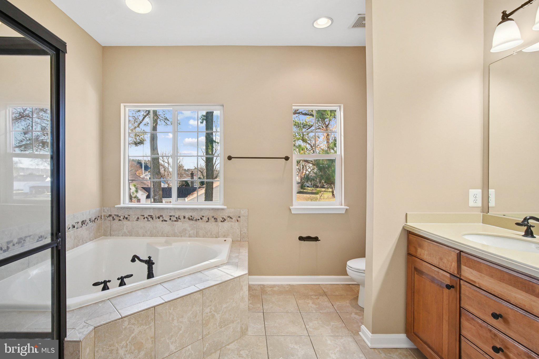302 Appleby School Road Cambridge, MD 21613 - Photo 11 of 28 a bathroom with a bathtub and a sink