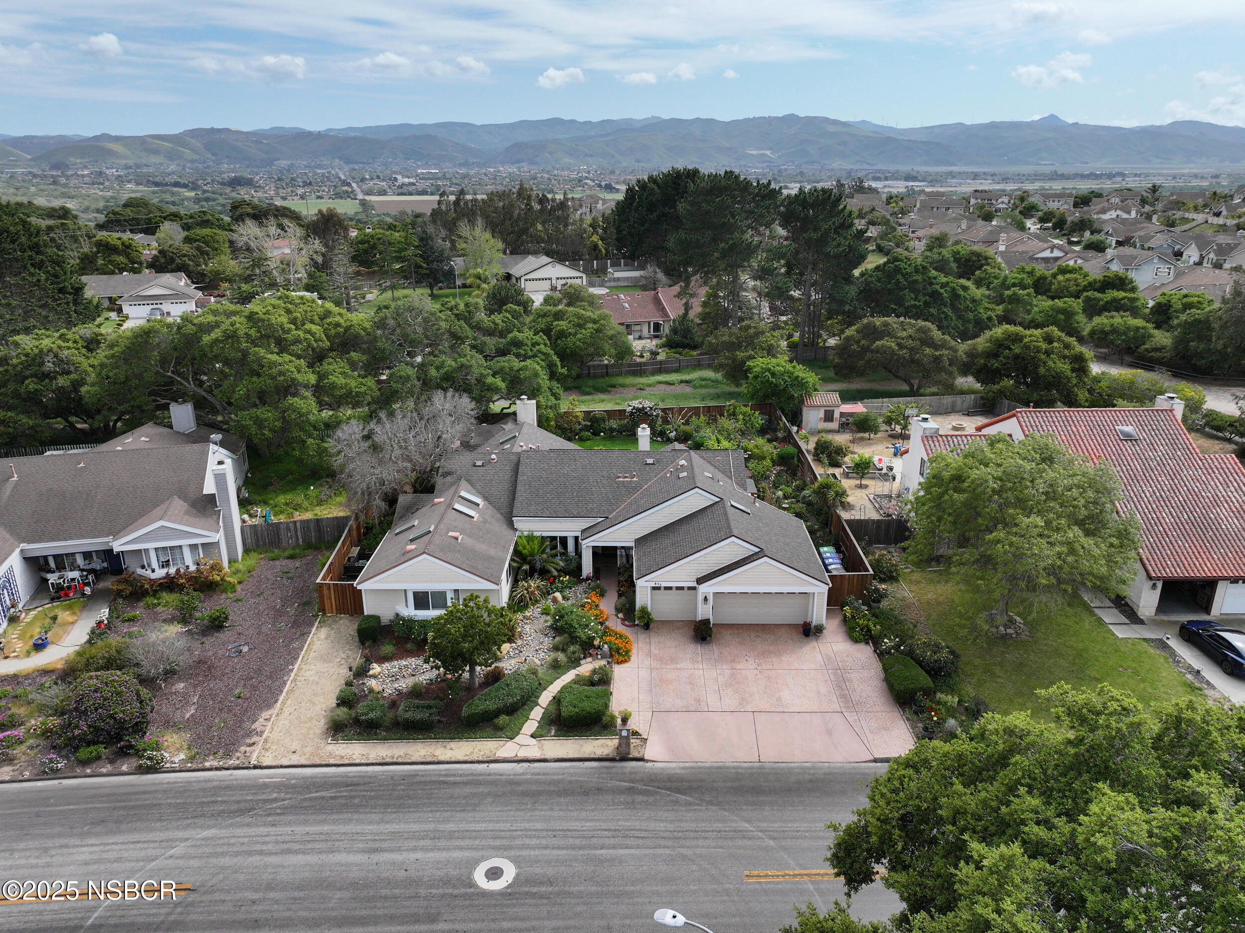 832 Onstott Road Lompoc, CA 93436 - Photo 44 of 50 an aerial view of residential houses and outdoor space