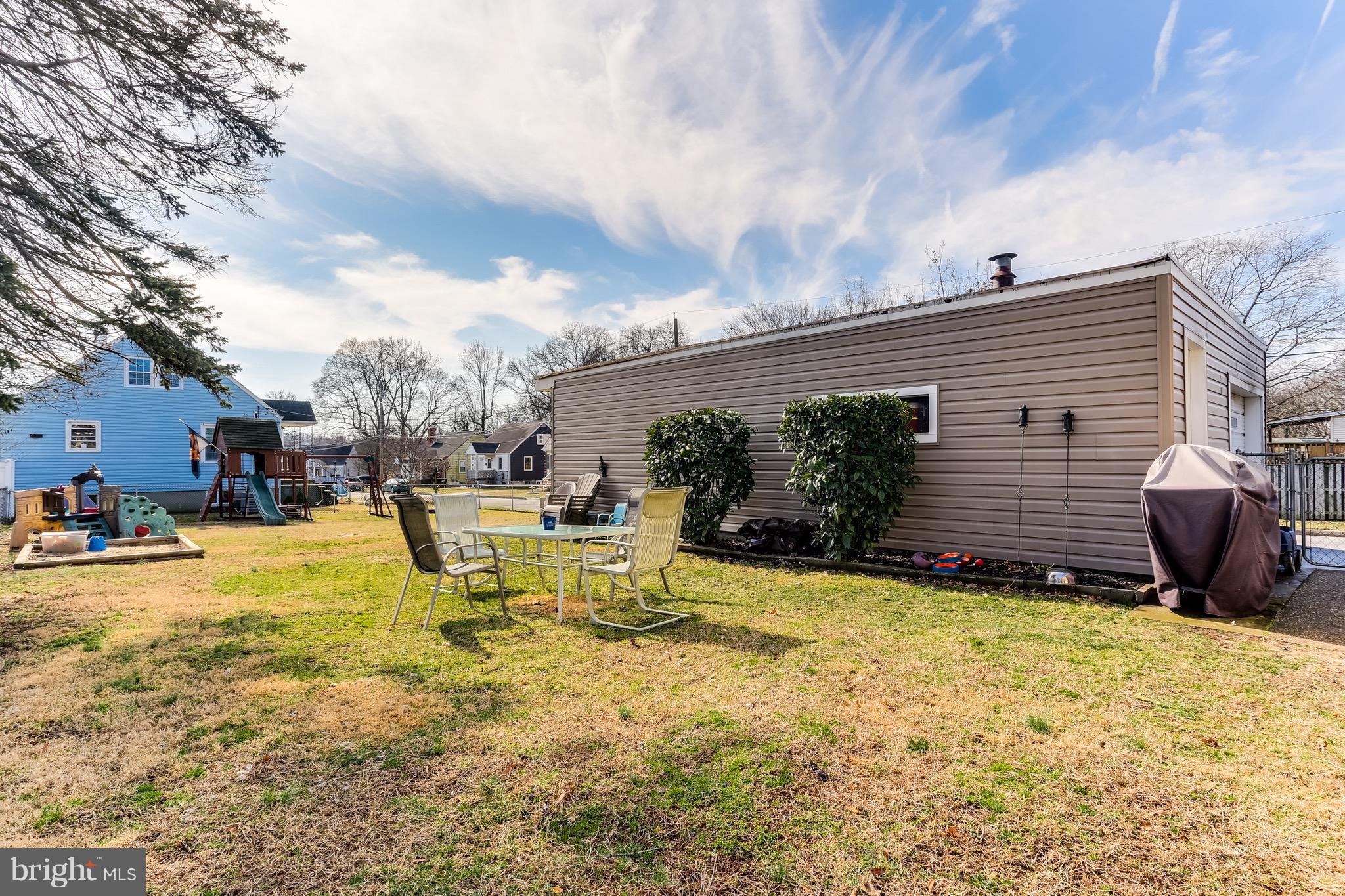 2015 Oakland Road Baltimore, MD 21220 - Photo 29 of 30 Exterior w/ Large Yard & Detached Garage