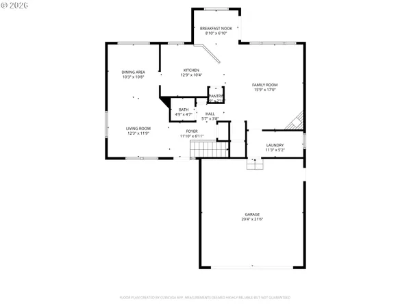 a picture of floor plan