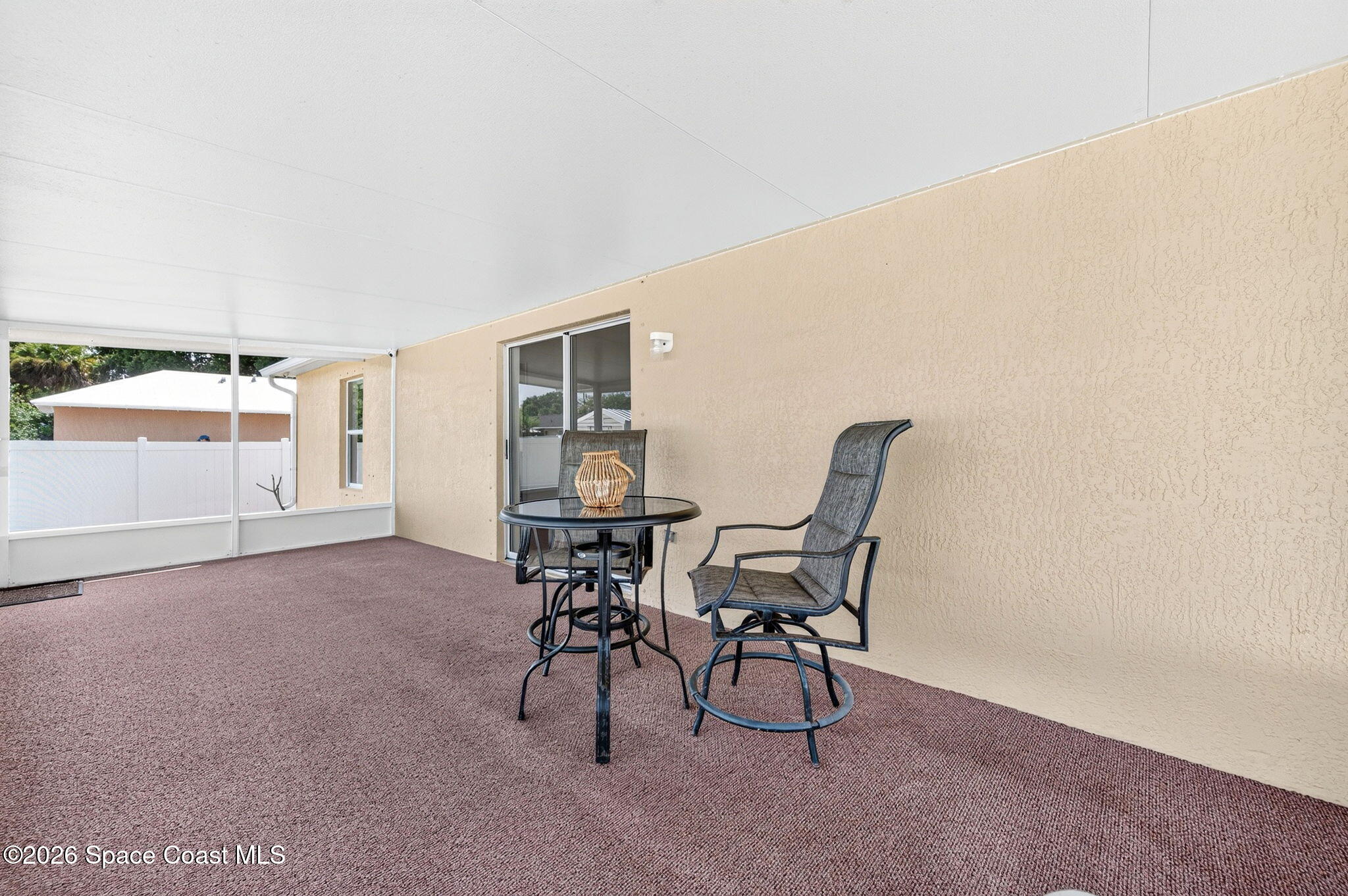 6392 Hudson Road Cocoa, FL 32927 - Photo 29 of 36 Sliders to porch