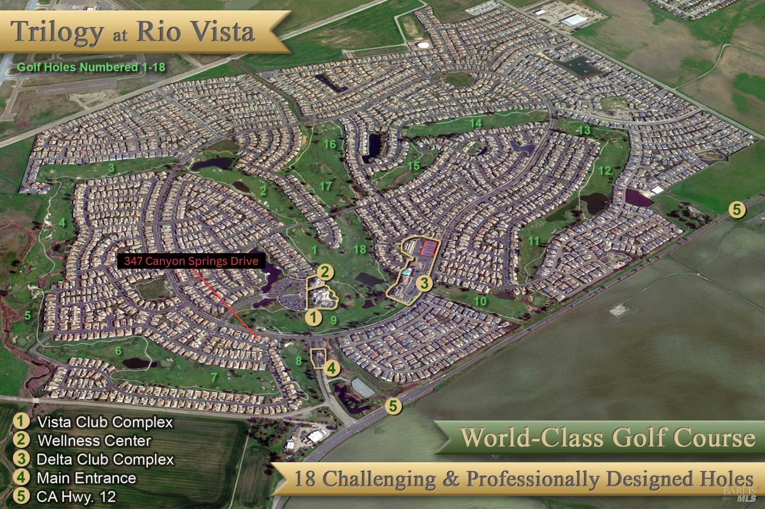 347 Canyon Spring Drive Rio Vista, CA 94571 - Photo 29 of 60 overloook of community