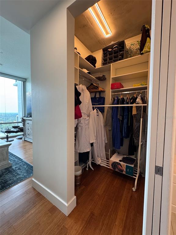 150 East Robinson Street, Unit 2409 Orlando, FL 32801 - Photo 18 of 26 a view of a room with gym equipment