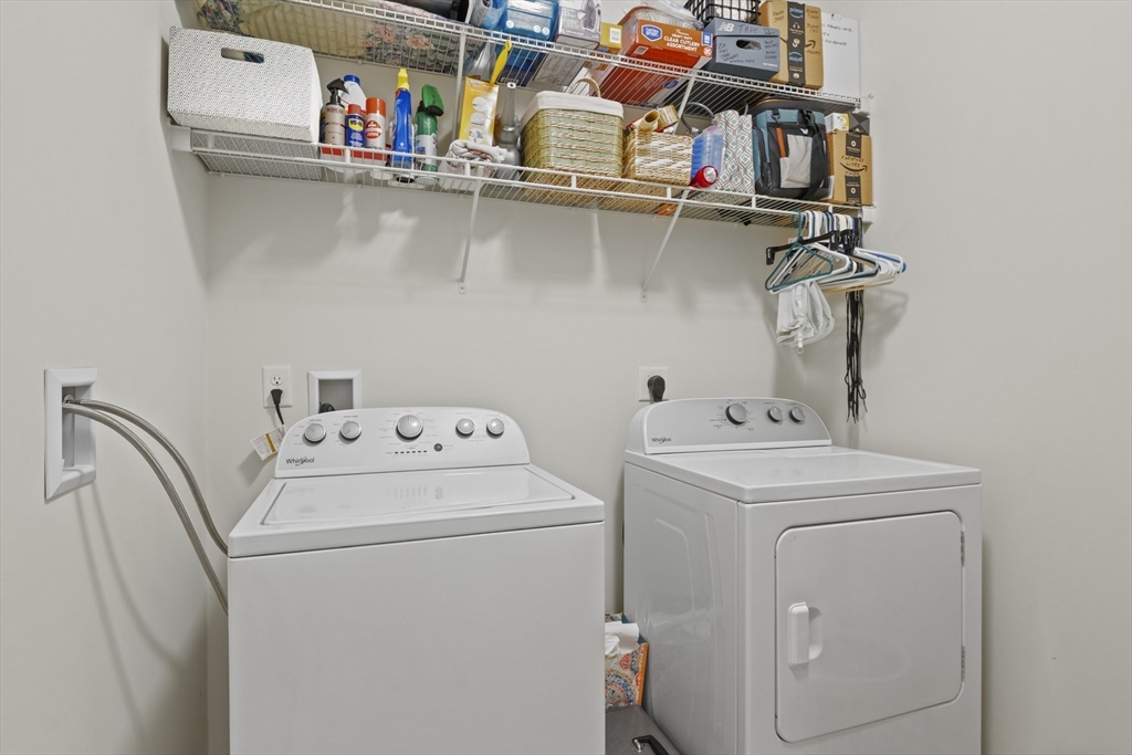 2 Talbot Way, Unit 2208 Westborough, MA 01581 - Photo 19 of 41 a utility room with dryer and washer