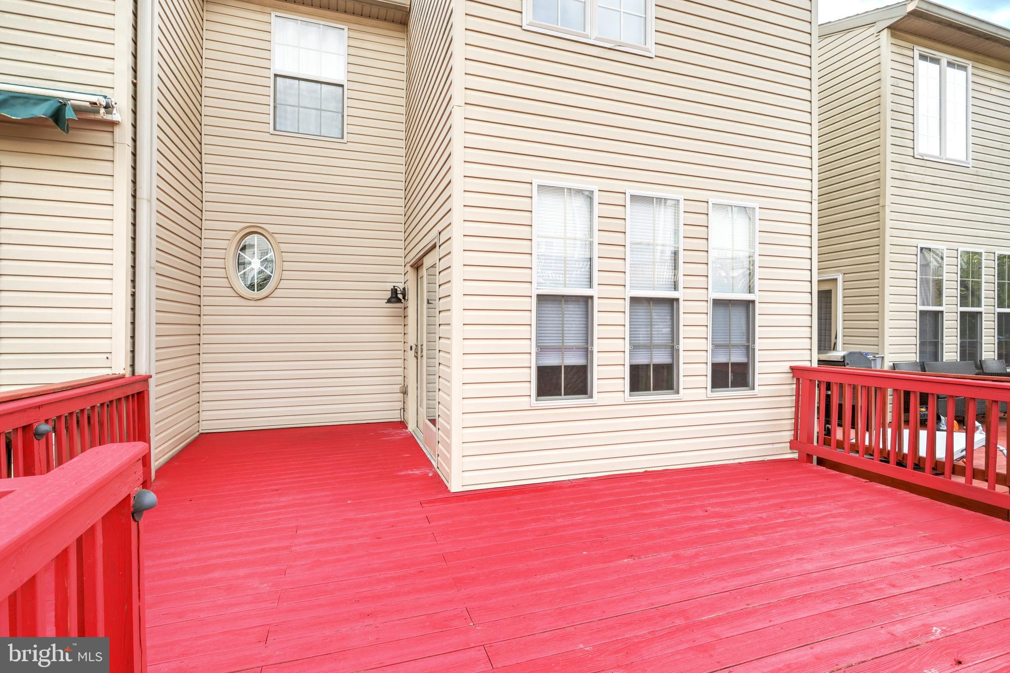 56 Sara Lane Hanover, PA 17331 - Photo 6 of 34 Deck view of Sunroom/Breakfast Room