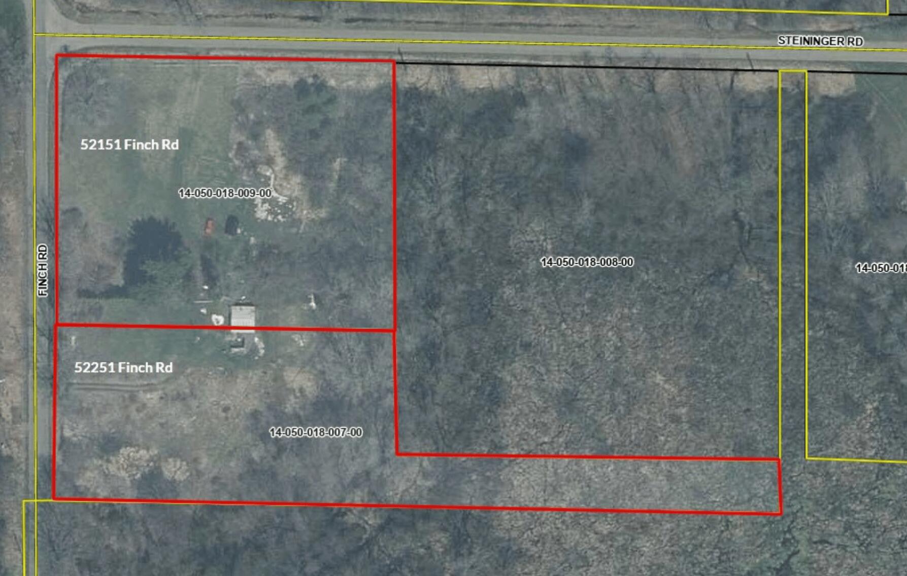 52151 Finch Road Marcellus, MI 49067 - Photo 10 of 10 Aerial Map Tax View