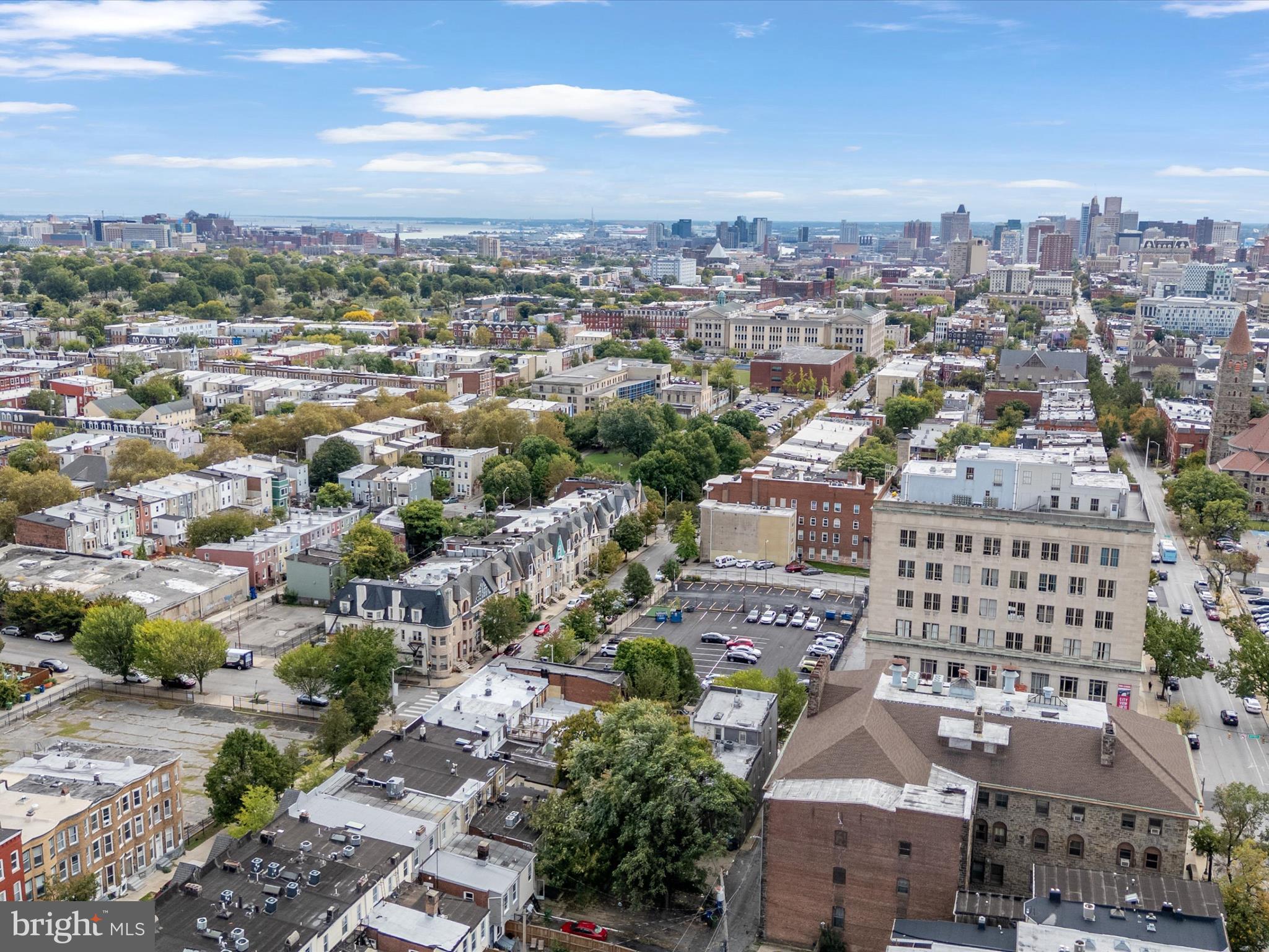 118 East 24th Street, Unit 2 Baltimore, MD 21218 - Photo 14 of 15 an aerial view of a city