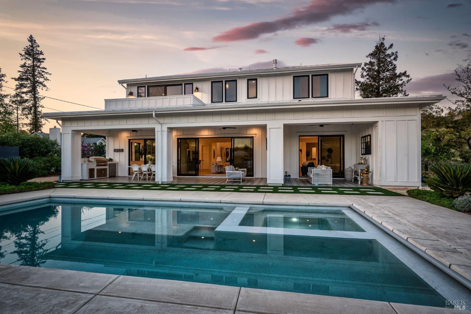 16 Upland Road St. Helena, CA 94574 - Photo 1 of 97 Luxury Napa Valley living is yours with this stunning farmhouse styled home.