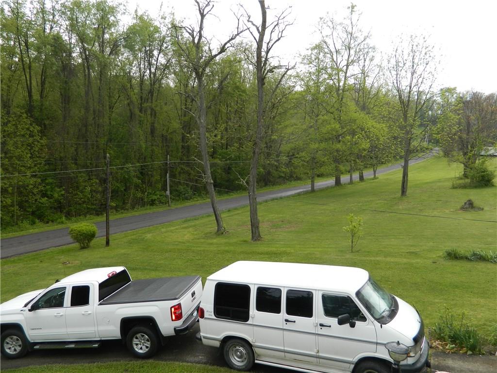 82 Elm Road Hickory, PA 15340 - Photo 4 of 25 The view from the deck coming down Elm Road from Henderson Avenue.