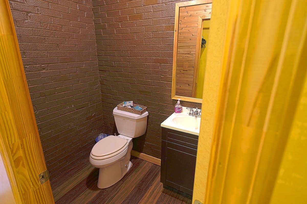 2779 Dale Ridge Road Dowelltown, TN 37059 - Photo 14 of 20 a bathroom with a toilet and a shower