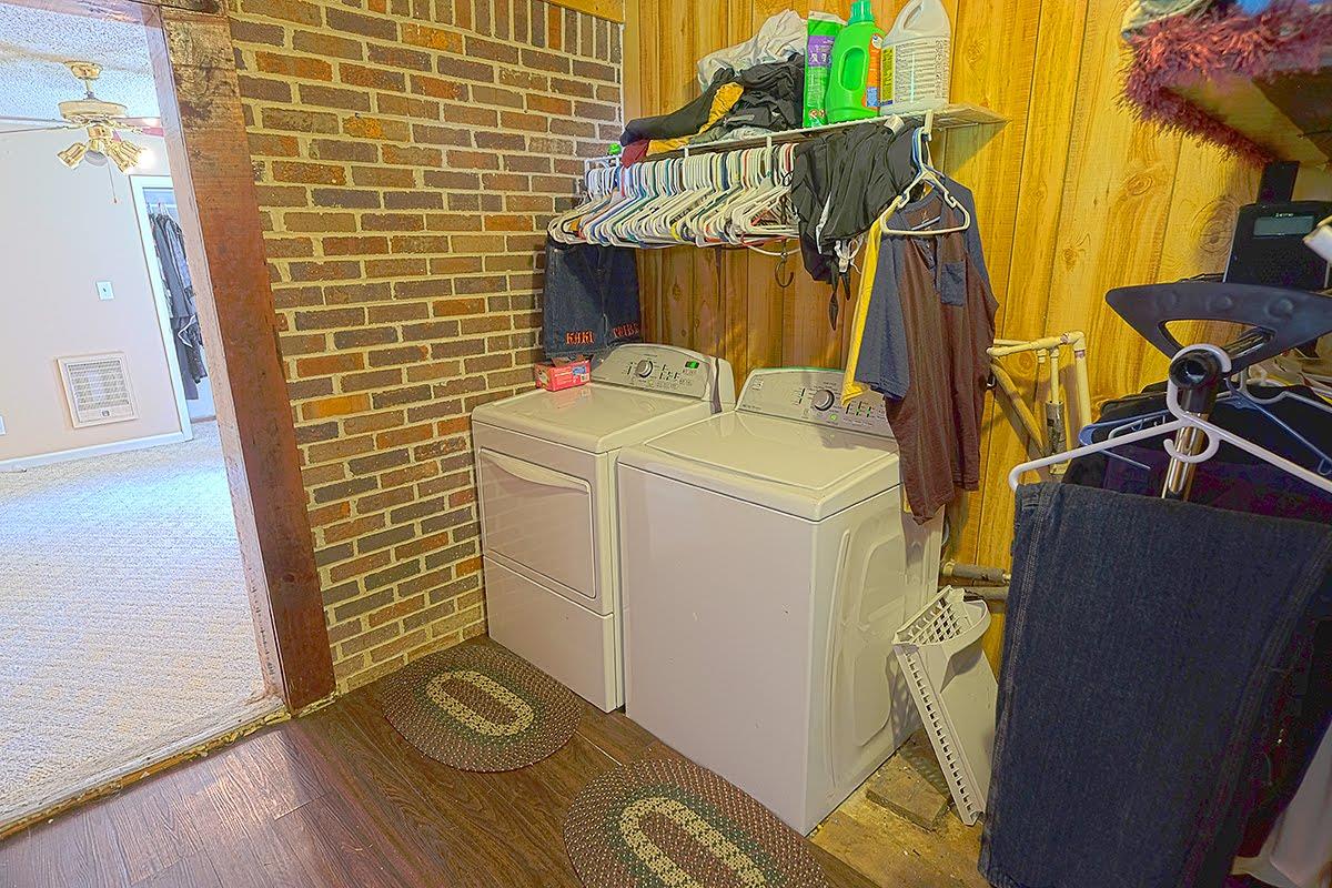 2779 Dale Ridge Road Dowelltown, TN 37059 - Photo 20 of 20 a view of a storage & utility room with washer and dryer