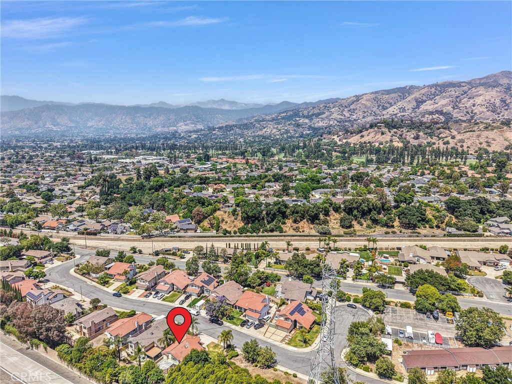 514 Conestoga Road San Dimas, CA 91773 - Photo 41 of 42 Ariel Mountains