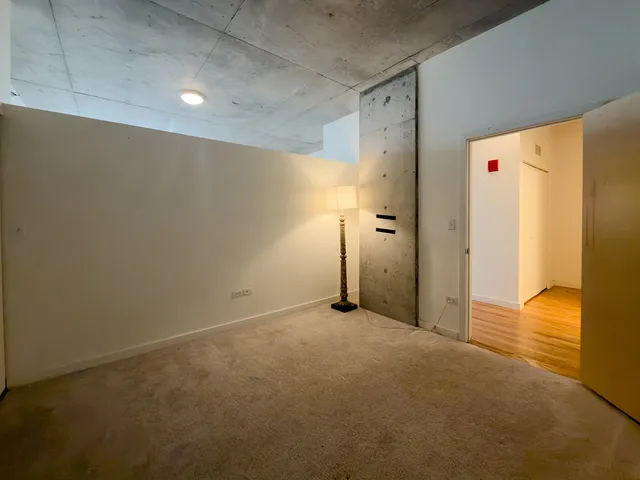 a view of empty room