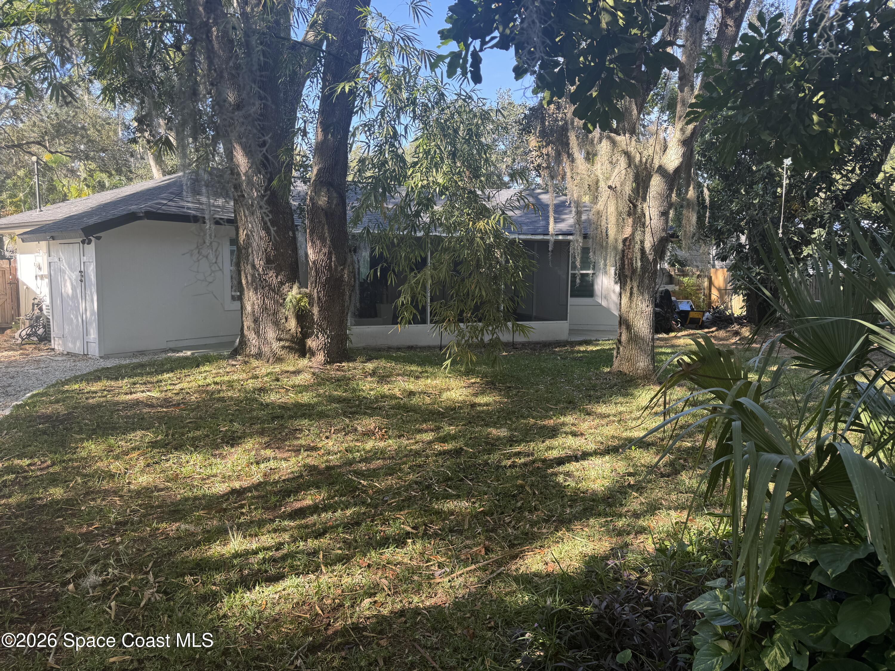 7245 Madison Street Cocoa, FL 32927 - Photo 3 of 3 Backyard 2