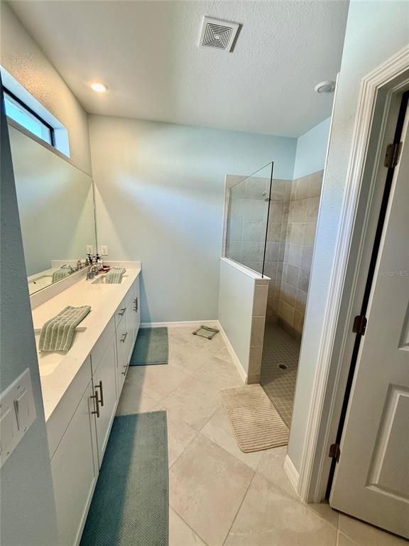 10852 Sun Drop Street Venice, FL 34293 - Photo 13 of 15 a bathroom with a sink a toilet a mirror and shower