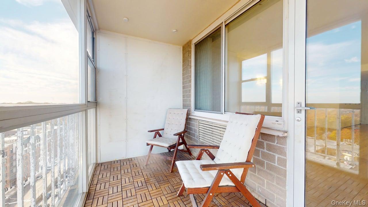 118-17 Union Turnpike, Unit 18H Queens, NY 11375 - Photo 38 of 49 View of balcony