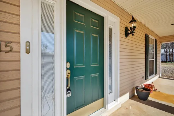 a view of a entryway front of house