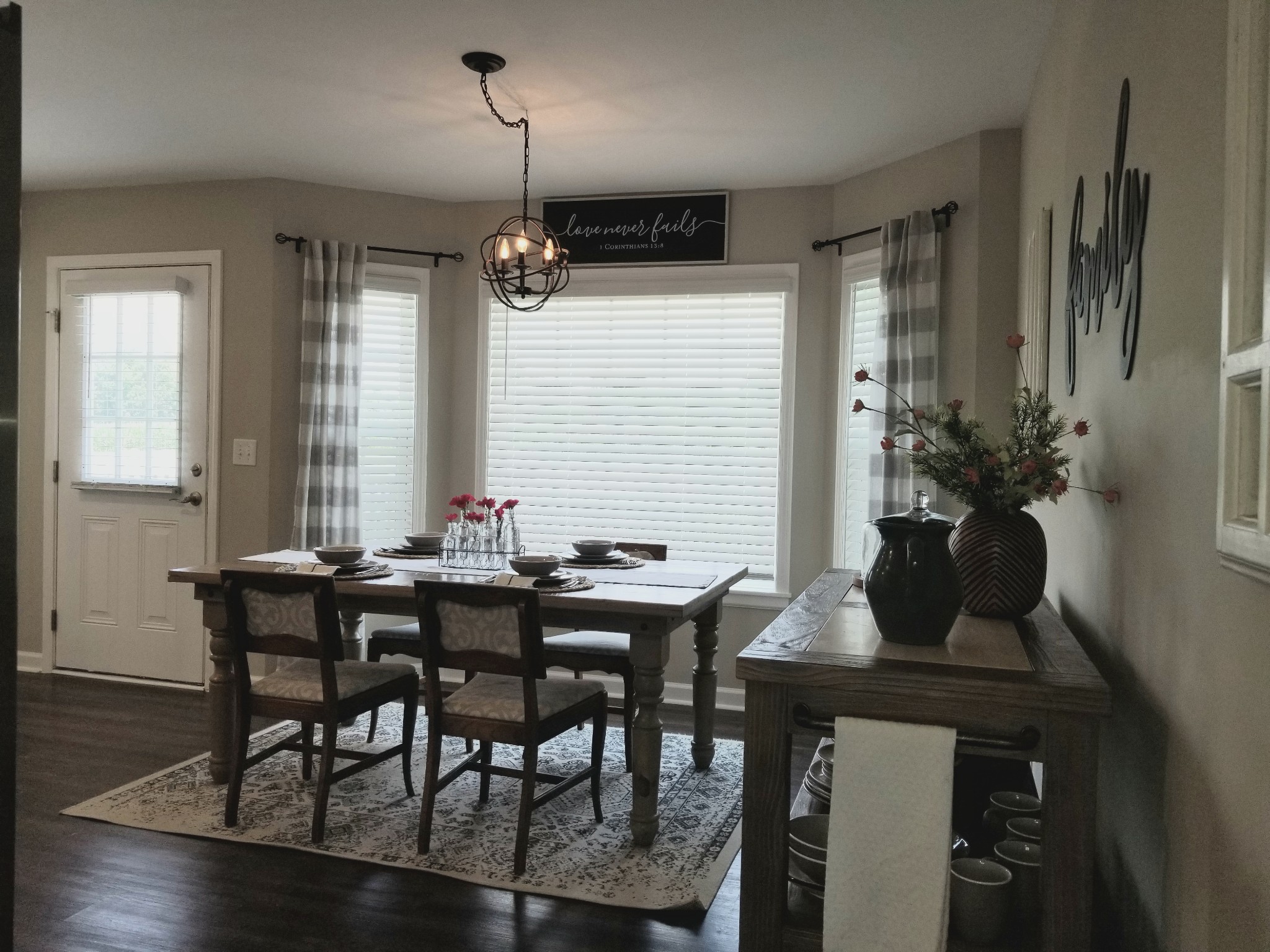 145 A T G T Road Portland, TN 37148 - Photo 12 of 41 a view of a dining room with furniture and wooden floor