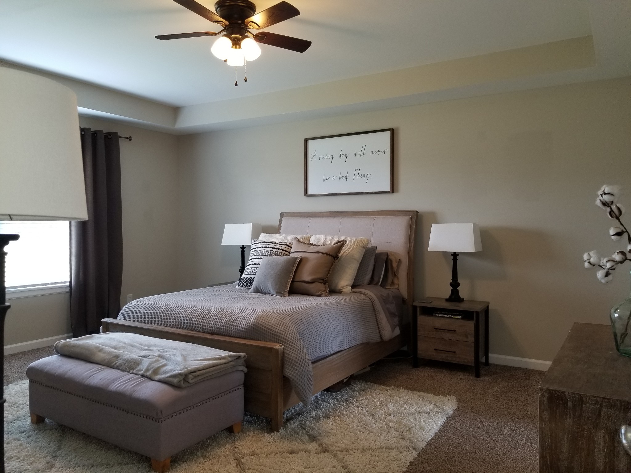 145 A T G T Road Portland, TN 37148 - Photo 19 of 41 a bedroom with bed couch and window