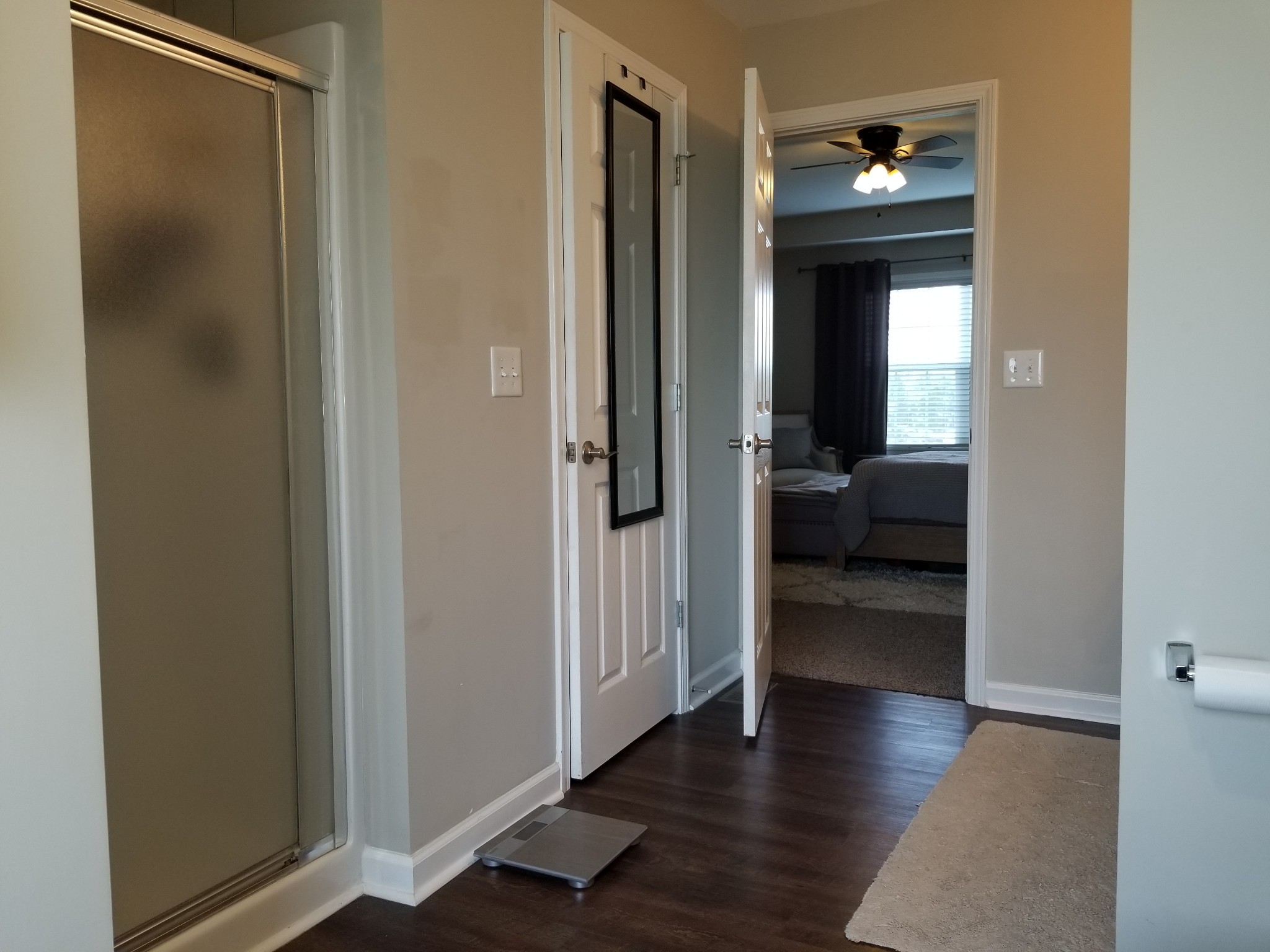 145 A T G T Road Portland, TN 37148 - Photo 25 of 41 a view of a hallway with wooden floor and closet