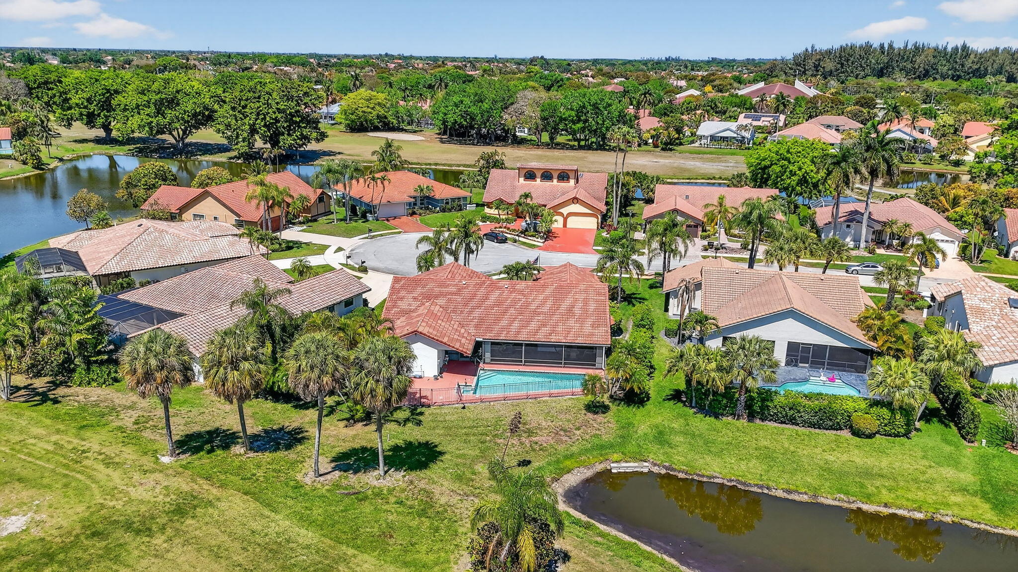 10226 Fresh Meadow Lane Boca Raton, FL 33498 - Photo 56 of 58 an aerial view of multiple house