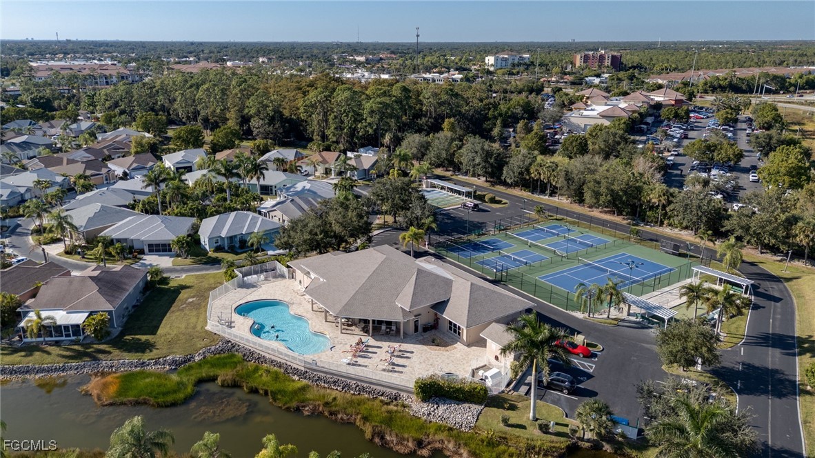 10741 Rio Mar Circle Estero, FL 33928 - Photo 21 of 23 an aerial view of residential houses with outdoor space