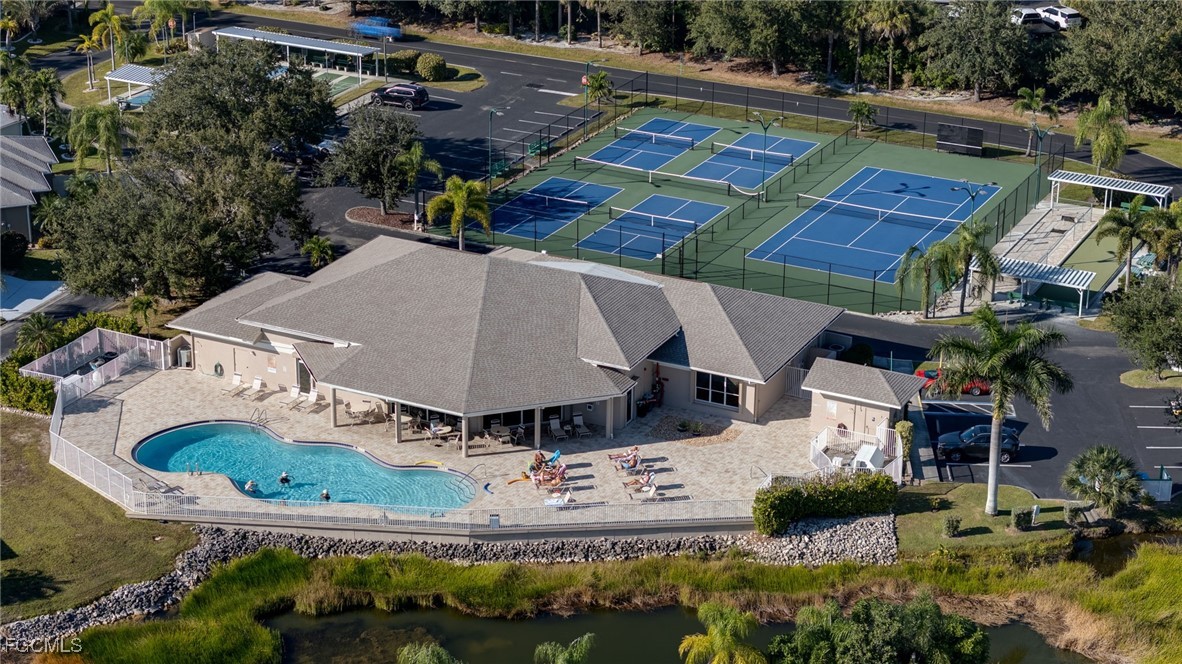 10741 Rio Mar Circle Estero, FL 33928 - Photo 22 of 23 an aerial view of a house with outdoor space