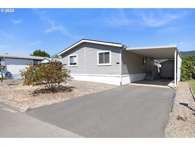 a house with a outdoor space