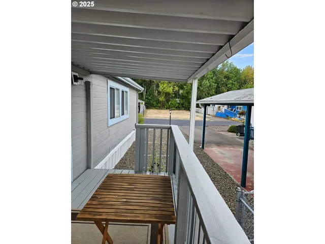 a view of outdoor space and deck