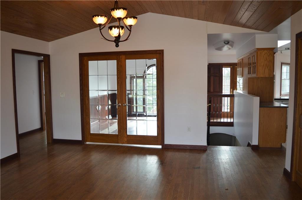 783 West Old Rte 422 Butler, PA 16001 - Photo 2 of 25 View from Front Door, To Left is Master/Inlaw Suite, Front through doors is dining room, Kitchen to Right