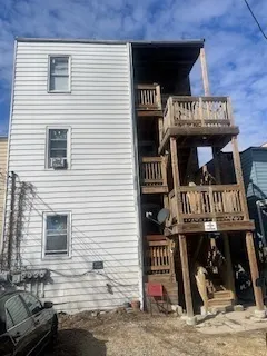 a view of a street sign on the wall