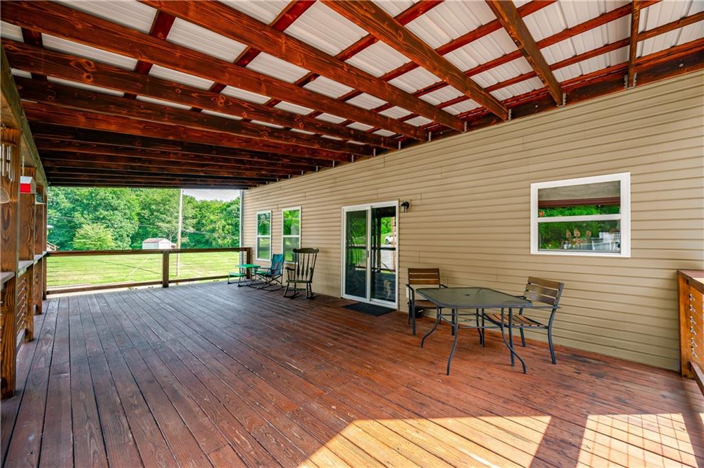 623 Mason Road Tarentum, PA 15084 - Photo 28 of 35 Covered rear deck