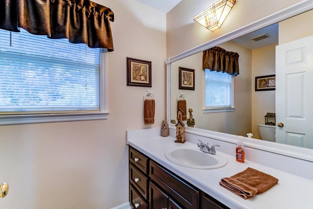 121 Oak Ridge Court Blue Ridge, VA 24064 - Photo 21 of 63 a bathroom with a sink and a mirror