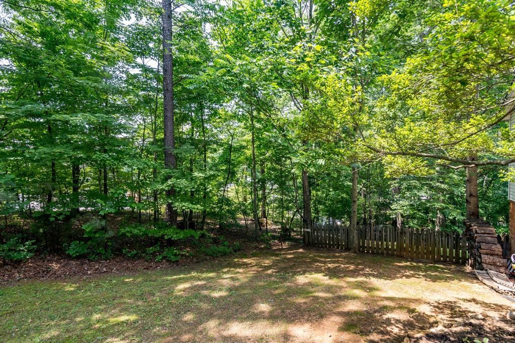 121 Oak Ridge Court Blue Ridge, VA 24064 - Photo 47 of 63 a view of backyard with tree
