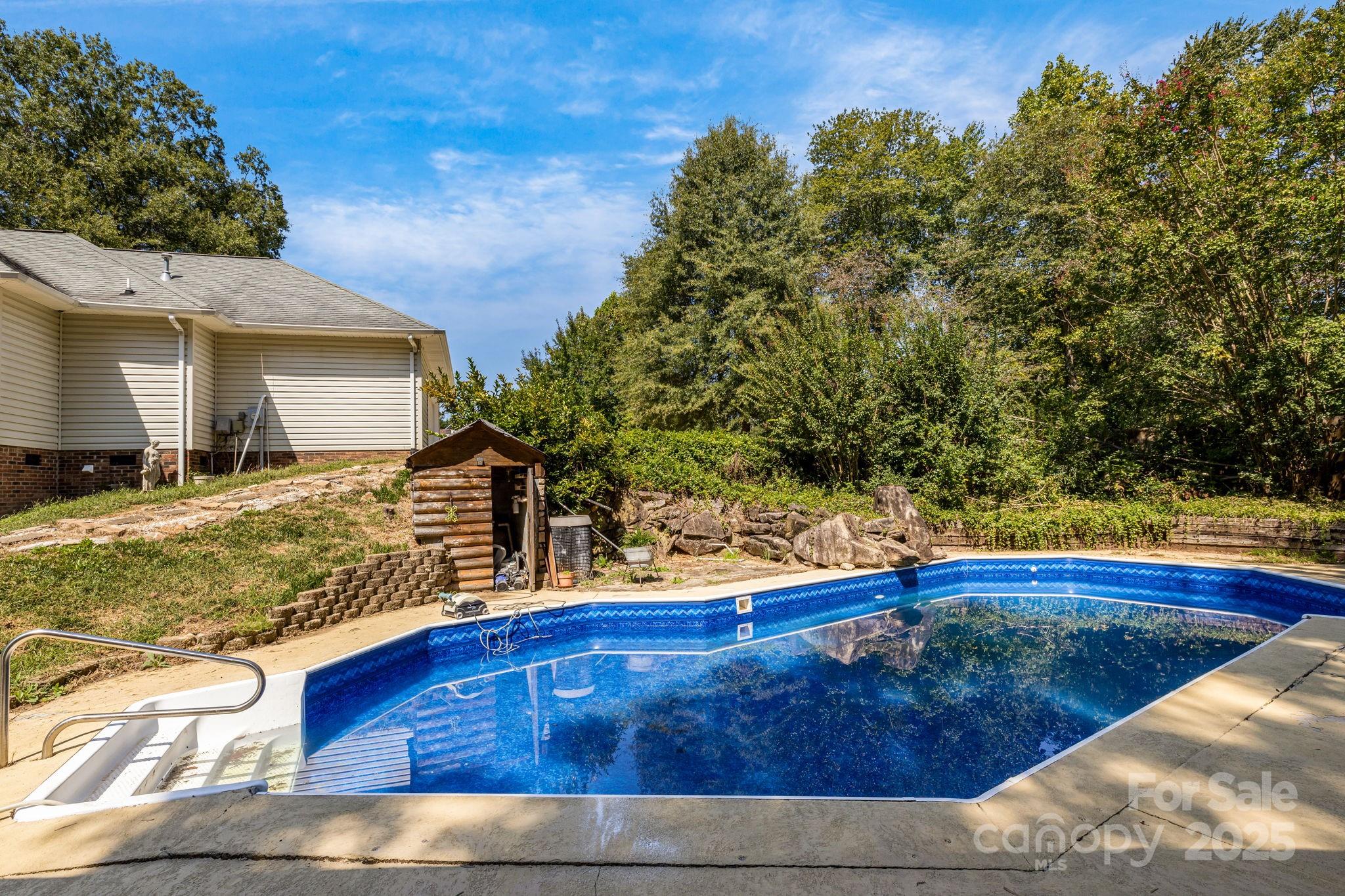 110 Ritchie Drive Shelby, NC 28152 - Photo 44 of 48 a view of outdoor space and yard