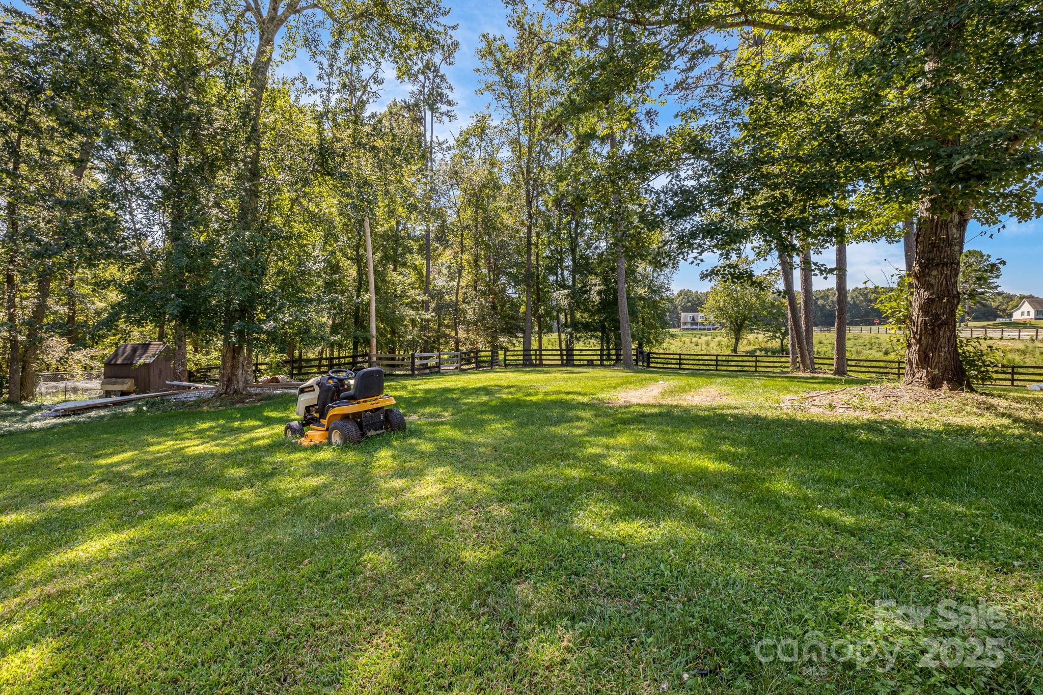 110 Ritchie Drive Shelby, NC 28152 - Photo 48 of 48 a backyard of a house with lots of green space