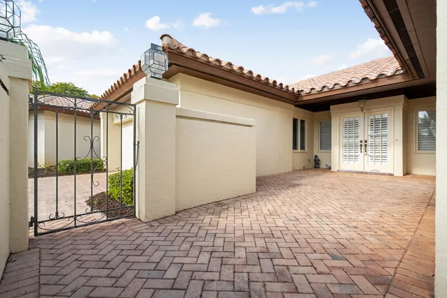 a view of a house with a patio