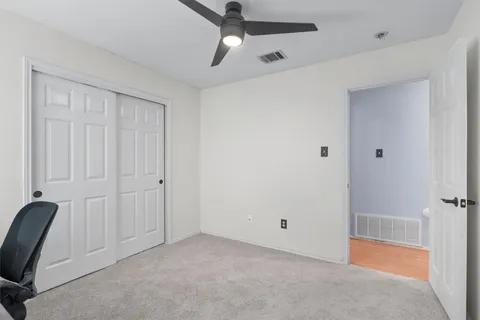 a view of empty room