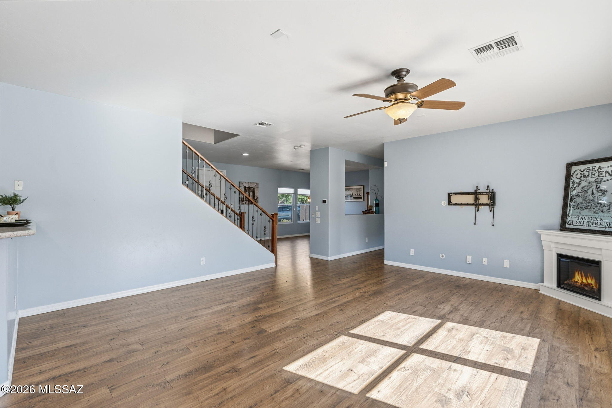 3614 East Canter Road Tucson, AZ 85739 - Photo 12 of 41 Great room & fireplace