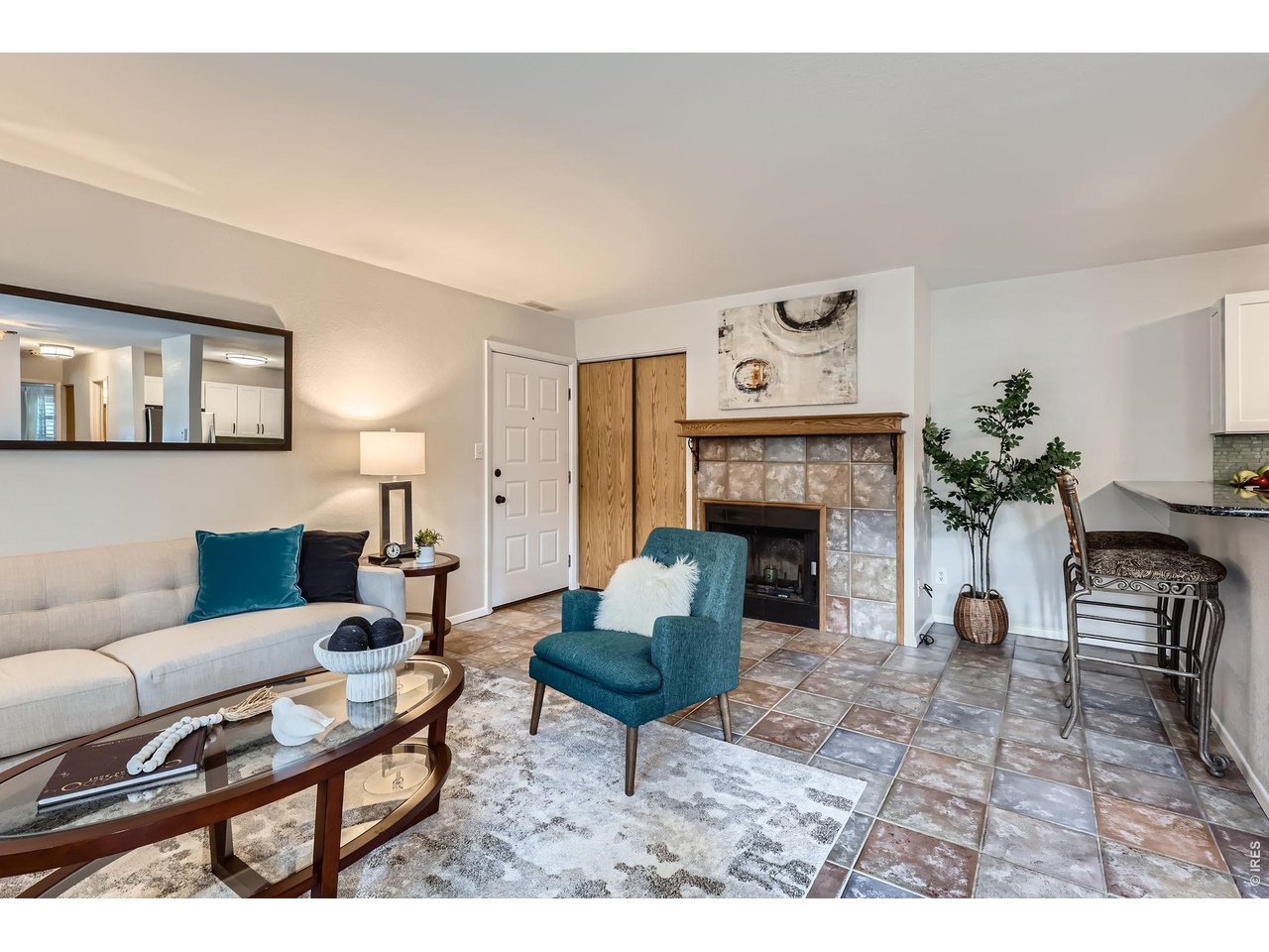 3515 28th Street, Unit 108 Boulder, CO 80301 - Photo 6 of 29 Wood Burning Fireplace